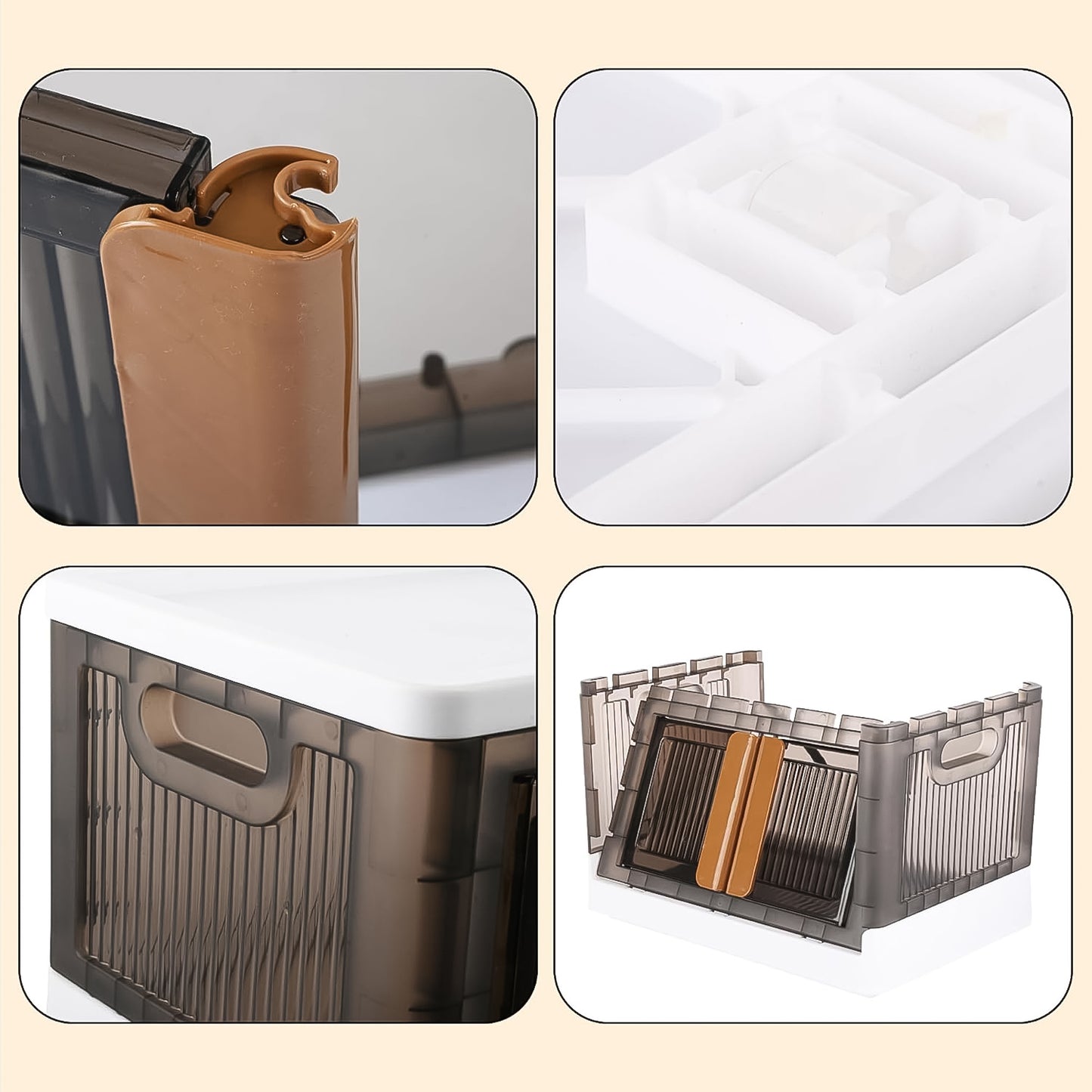 Plastic Folding Wardrobe Storage Organizer (1 Layer 1 Pc) - Shop Gharse