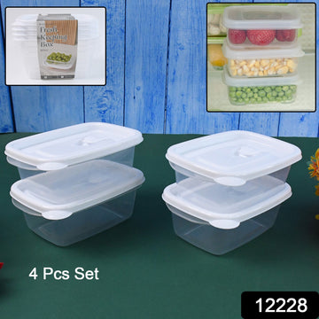 Food Storage Containers-microwave (4 Pc400ml) - Shop Gharse