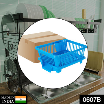 0658 Plastic Sink Dish Drainer Drying Rack (With Brown Box) - Shop Gharse