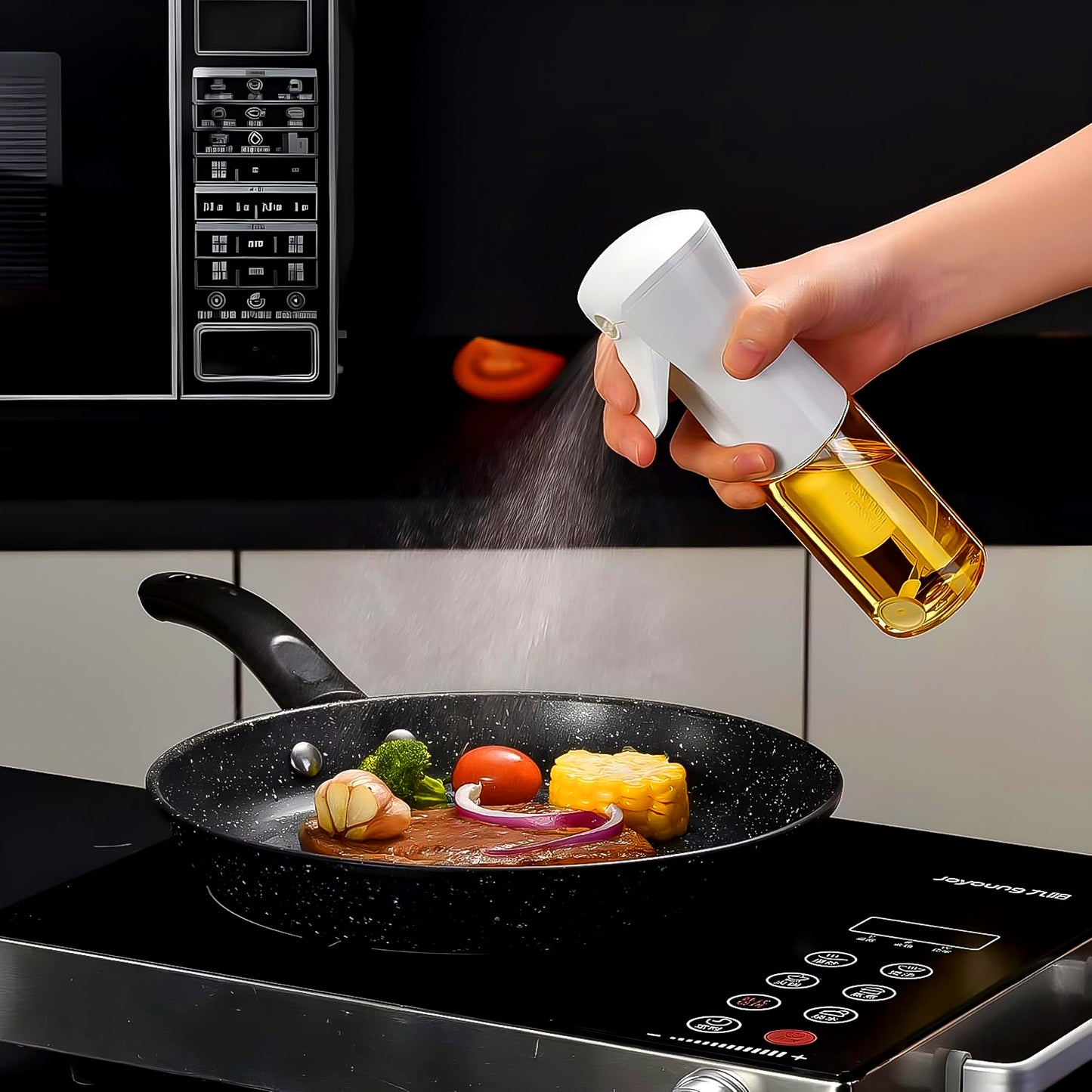 Plastic Oil Spray Bottle - Versatile Kitchen Gadgets (250 Ml Approx With White Box) - Shop Gharse