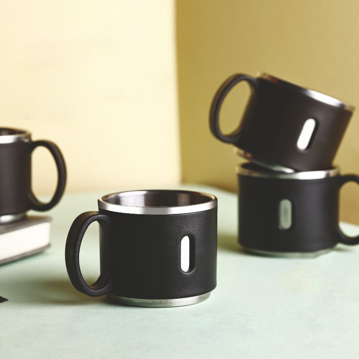 Apex Stainless Steel Desk Mug (6 Pc) - Shop Gharse