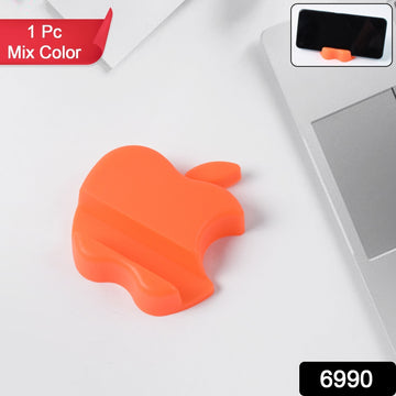 Apple-shaped Plastic Mobile Phone Holder (1 Pc Mix Color) - Shop Gharse
