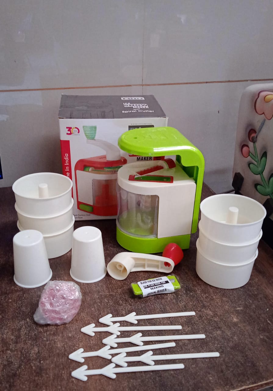 Ritu Multi-function Spiral Potato Twister Snack Maker Machine (1 Set) - Shop Gharse