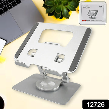 Aluminum Alloy 360rotating Bracket Adjustable Tablet Stand Portable Foldable Ergonomic Tablet Support - Shop Gharse
