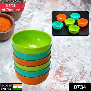 0734 Soup Bowls For Daily Use For Kitchen 6pcs - Shop Gharse