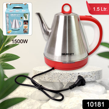 Stainless Steel Large Capacity Electric Kettle (1500w 1.5 Ltr.) - Shop Gharse