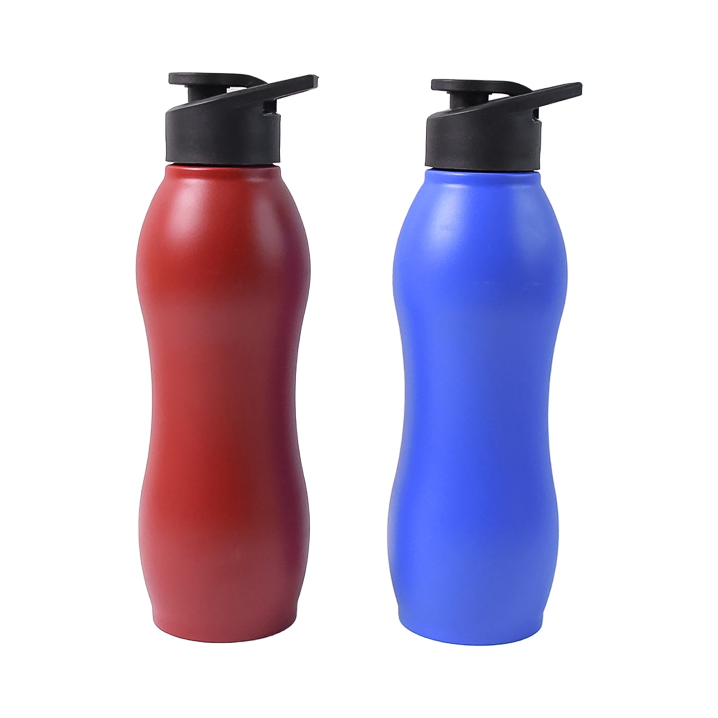 Stainless Steel Water Bottle (1000ml Mix Colour 1 Pc Matte) - Shop Gharse