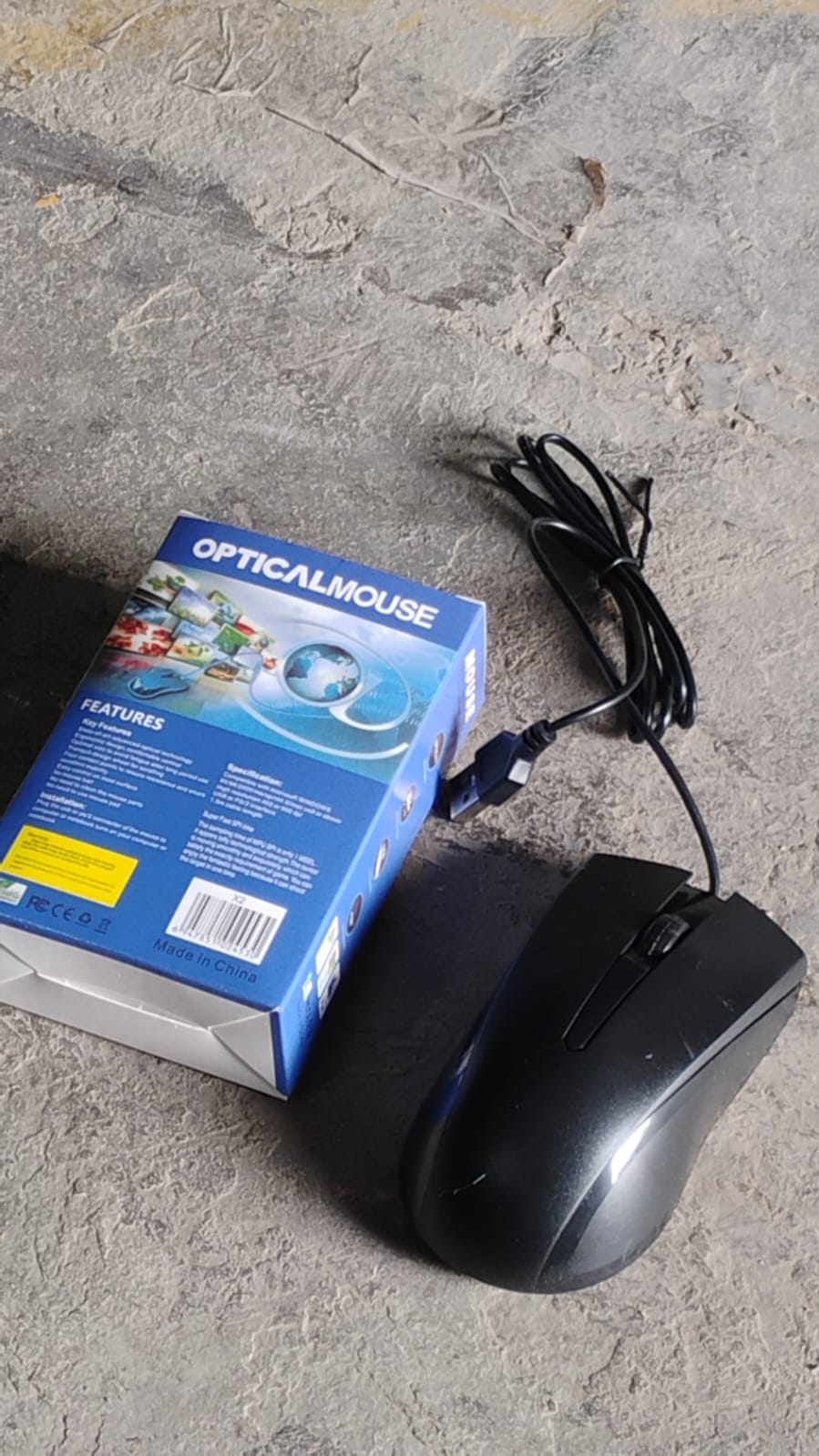 Computer Laptop Wired Optical Mouse X2 (1 Pc) - Shop Gharse