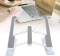 7240 Adjustable Laptop Stand Holder With Built-in Foldable Legs And High Quality Fibre - Shop Gharse