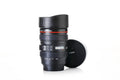 0720 Camera Lens Shaped Coffee Mug Flask With Lid - Shop Gharse