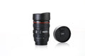 0720 Camera Lens Shaped Coffee Mug Flask With Lid - Shop Gharse