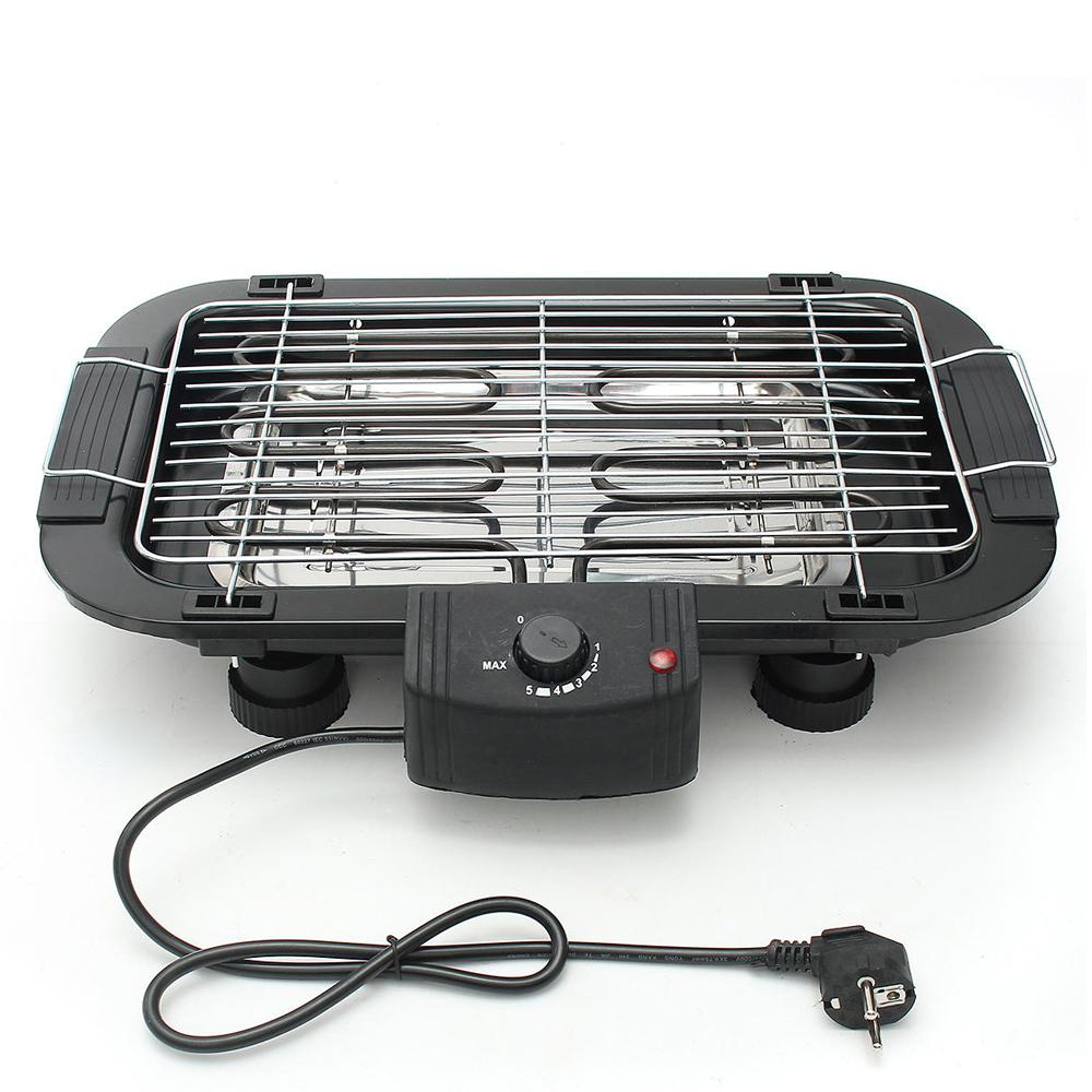 082 Smokeless Electric Indoor Barbecue Grill 2000w - Shop Gharse