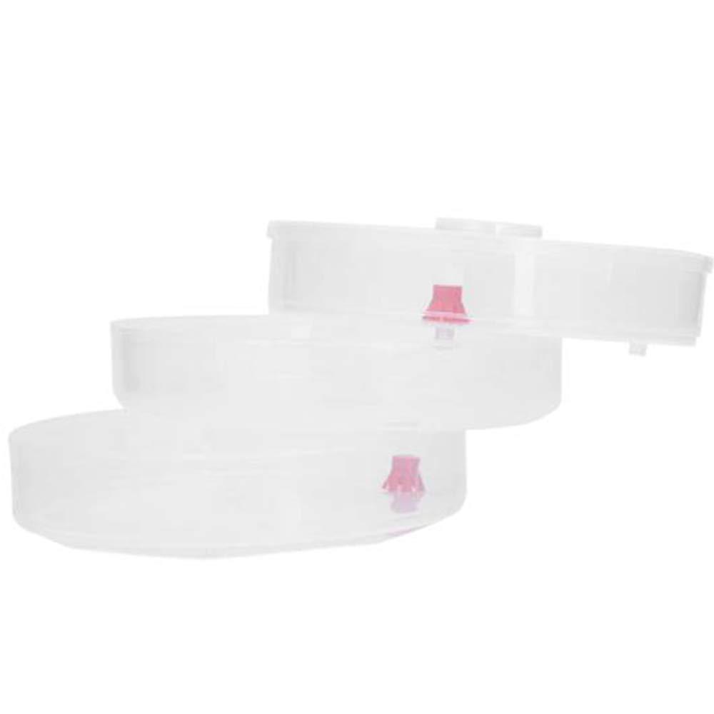 093 Plastic 3 Compartment Sprout Maker White - Shop Gharse