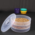 093 Plastic 3 Compartment Sprout Maker White - Shop Gharse