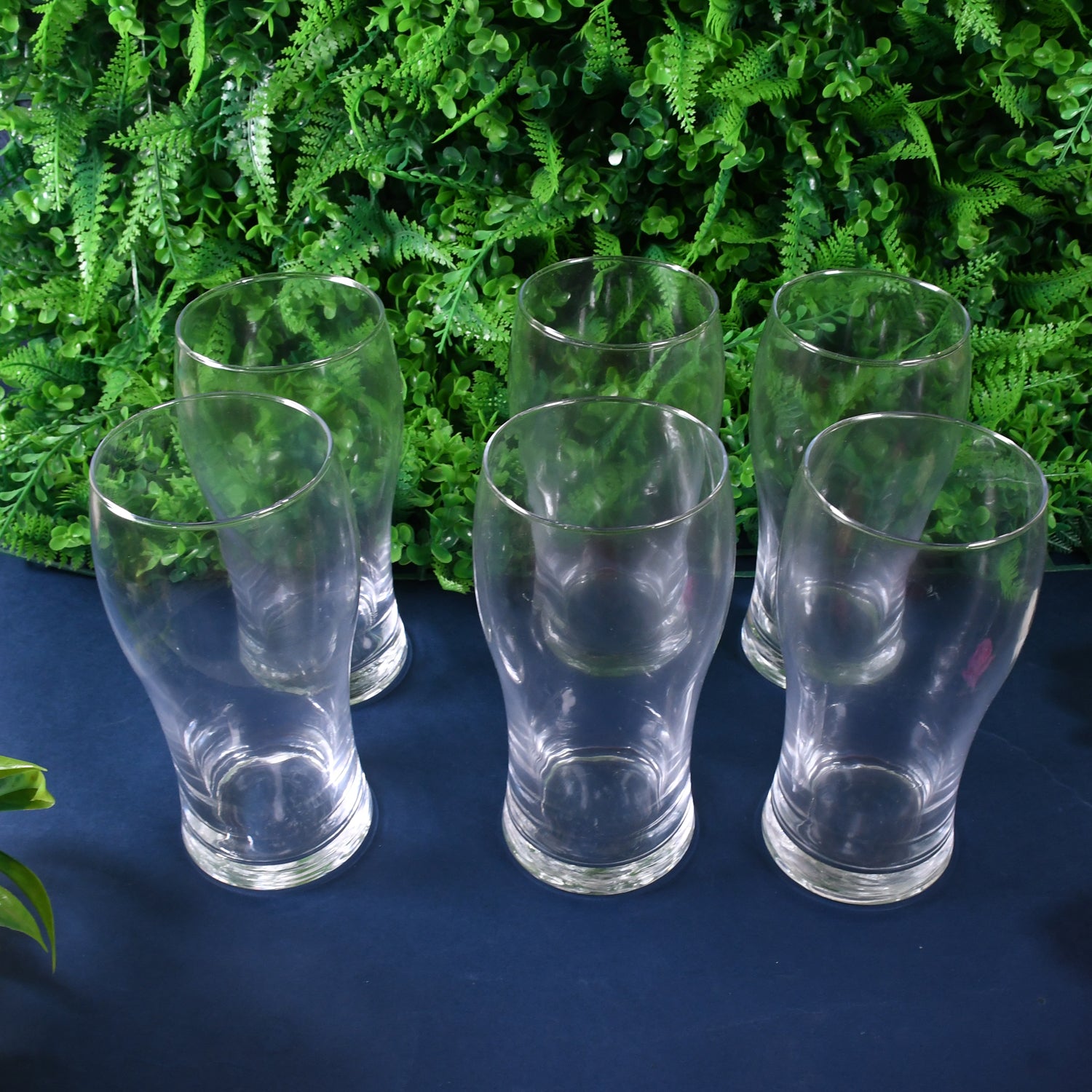 Juice Water Glass Tumbler Pure Glass (6 Pcs Set) - Shop Gharse