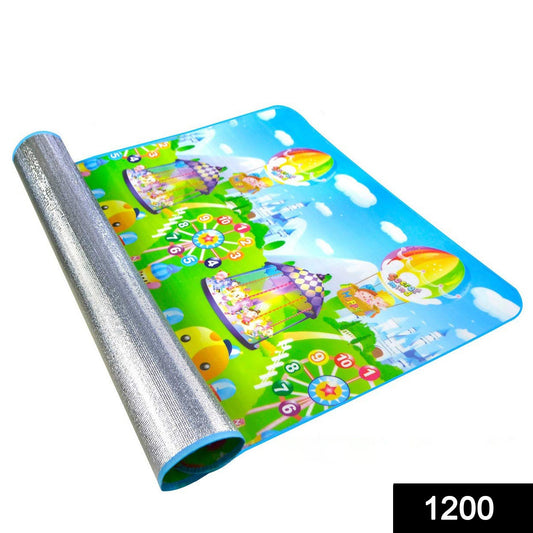 1200 Waterproof Single Side Baby Play Crawl Floor Mat For Kids Picnic School Home (Size 180 X 115) - Shop Gharse