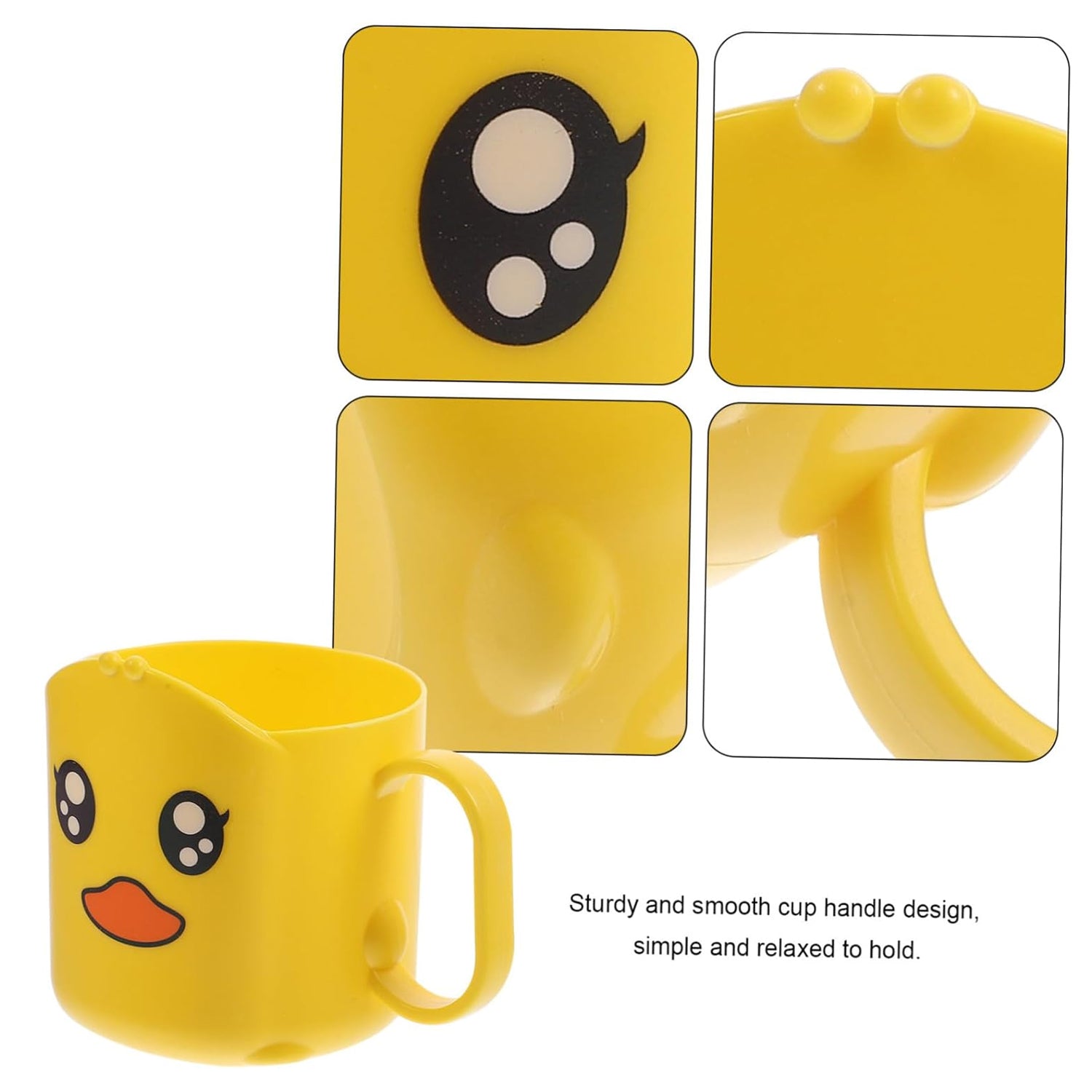 Multipurpose Cartoon Plastic Cup Toothbrush Cups (1 Pc) - Shop Gharse