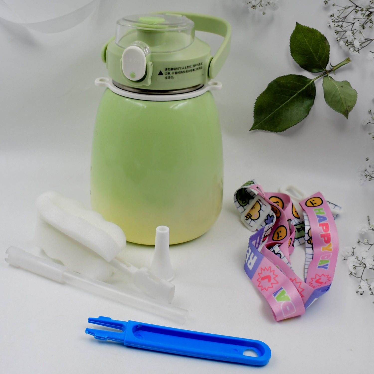 Stainless Steel Mug  Bottle Vacuum Insulated Cup With Handle (1200 Ml) - Shop Gharse