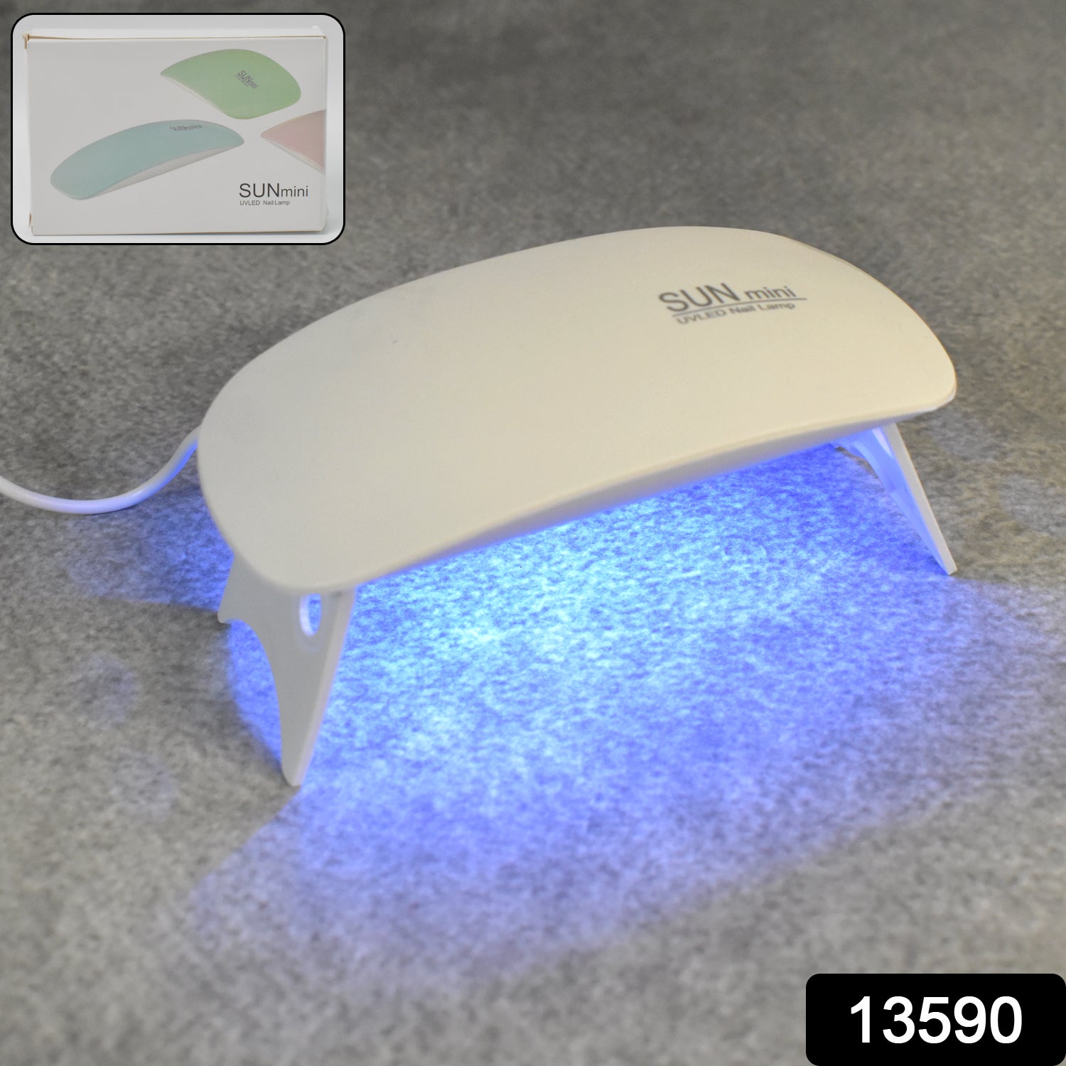 Uv Led Lamp Nail Dryer Mini Portable Nail Lamp Professional  (1 Pc) - Shop Gharse