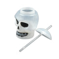 0287 Ghost Face Bottle Water Bottle Drinking Cup With Lid And Straw Party Favors Summer Hawaiian And Beach Party Decorations For Kids Adults With Brown Box(1 Pc) - Shop Gharse
