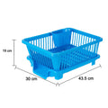 0658 Plastic Sink Dish Drainer Drying Rack (With Brown Box) - Shop Gharse