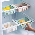 113 Adjustable Fridge Storage Basket Fridge Racks Tray Sliding Storage Racks (4 Pc Set) - Shop Gharse