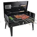 125 Stainless Steel Briefcase Style Barbecue Grill Toaster (Medium Black) - Shop Gharse
