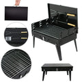 125 Stainless Steel Briefcase Style Barbecue Grill Toaster (Medium Black) - Shop Gharse
