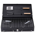 125 Stainless Steel Briefcase Style Barbecue Grill Toaster (Medium Black) - Shop Gharse