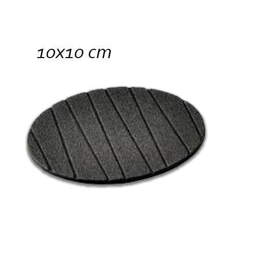 129 6 Pcs Useful Round Shape Plain Silicone Cup Mat Coaster Drinking Tea Coffee Mug Wine Mat For Home - Shop Gharse