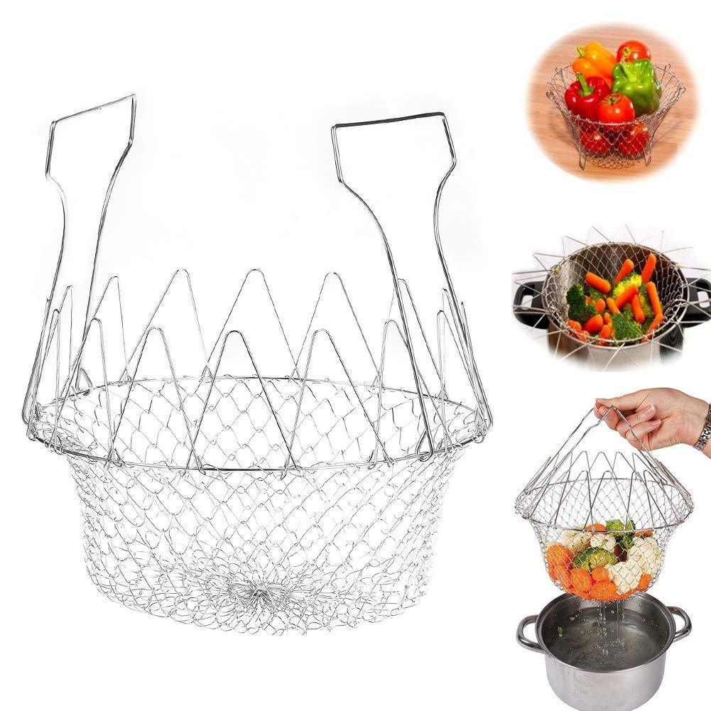 139 Foldable Strainer Chef Basket - Shop Gharse