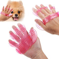 172 Rubber Pet Cleaning Massaging Grooming Glove Brush - Shop Gharse