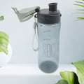 7330 Plastic Water Bottle Outdoor Sport Bottle With Carry Case Leak Proof Bpa-free For Travel Cold And Hot Water Plastic Water Bottle With Daily Water Intake For Gym And Children Home Travel Office Use (1 Pc ) - Shop Gharse