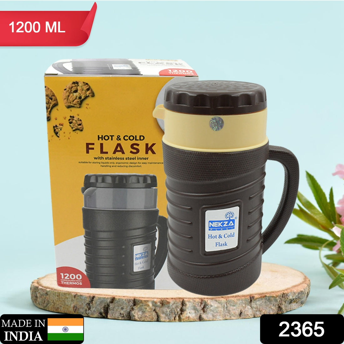 Thermos Insulated Flask Or Hot Kettle  Plastic Innner Steel Insulated Tea Kettle Hot And Cold Premium Tea Kettle Kettle  Easy To Carry  Leak Proof  Tea Jug  Coffee Jug  Water Jug  Hot Beverag (1200 Ml 1700ml ) - Shop Gharse