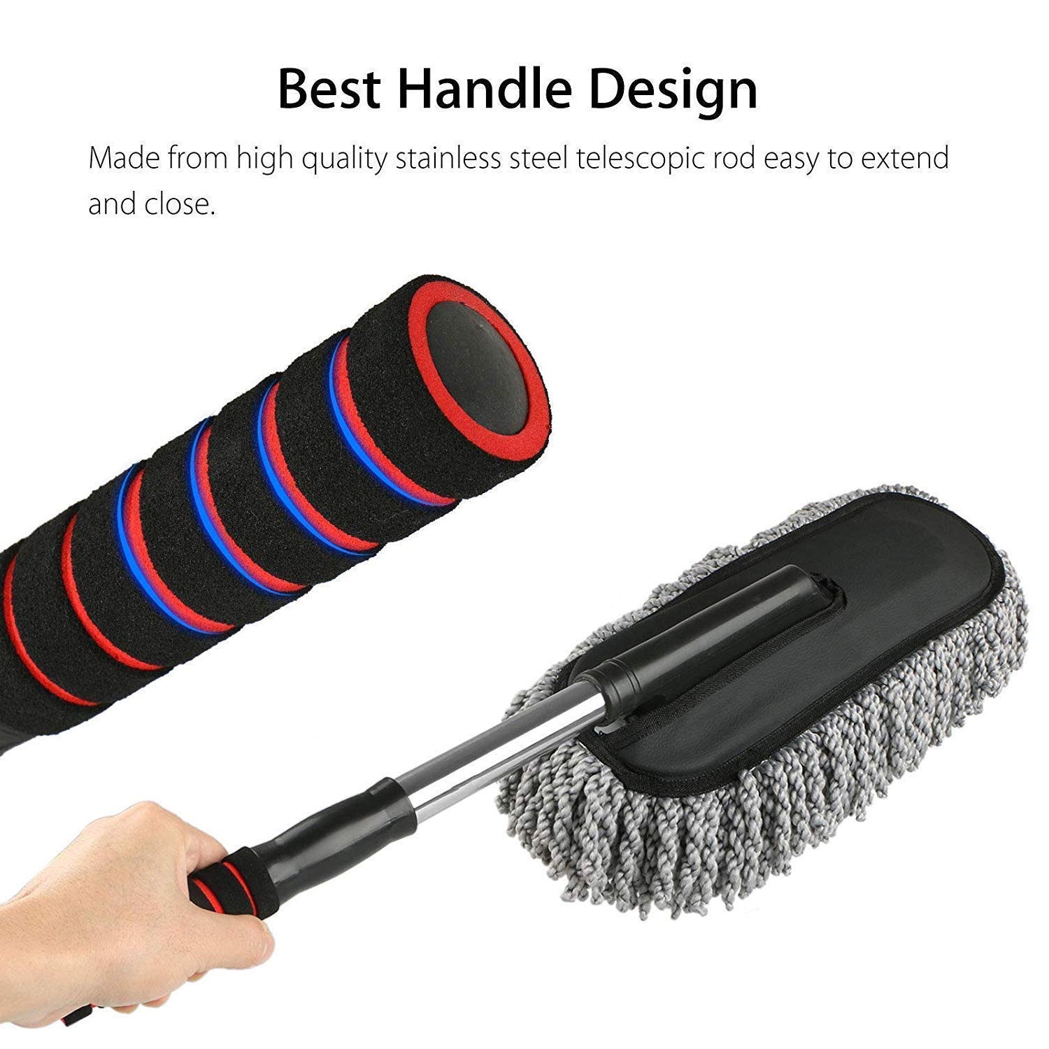 Car Dust Brush  Gentle And Efficient Cleaning Tool For Interior And Exterior (1 Pc) - Shop Gharse