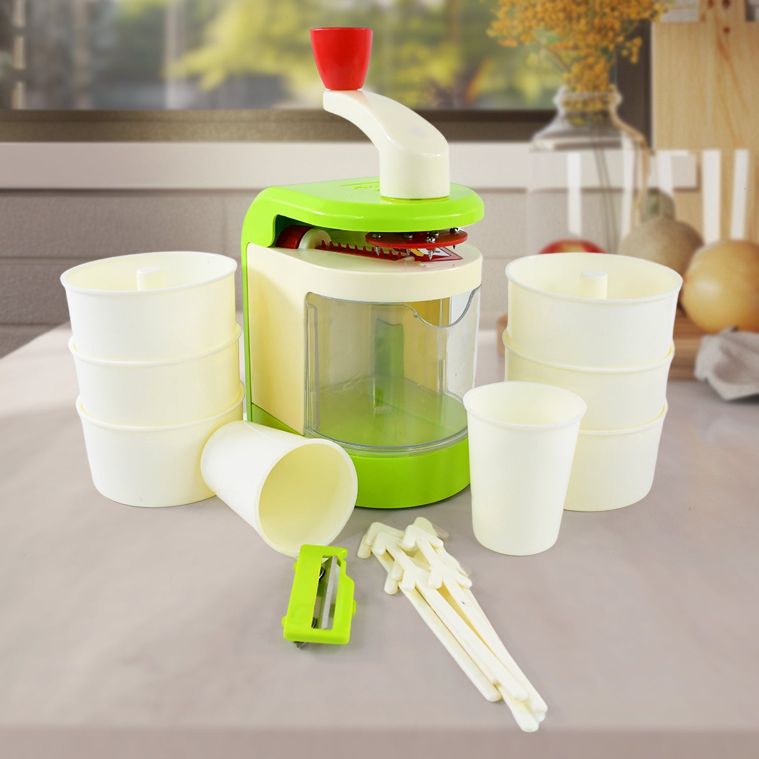Ritu Multi-function Spiral Potato Twister  Snack Maker Machine (1 Set) - Shop Gharse