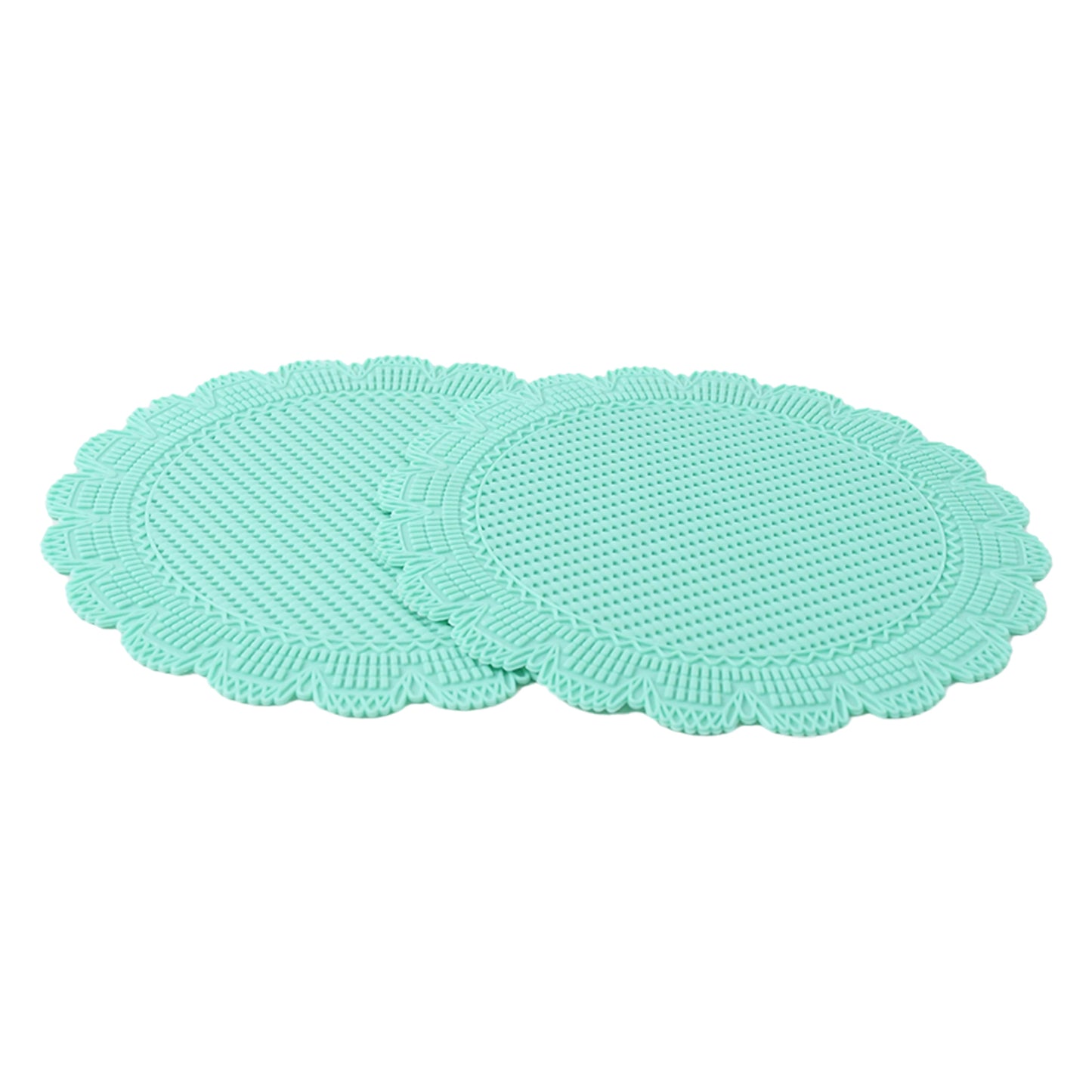 Silicone Round Heat Resistant Mat (2 Pc Set) - Shop Gharse