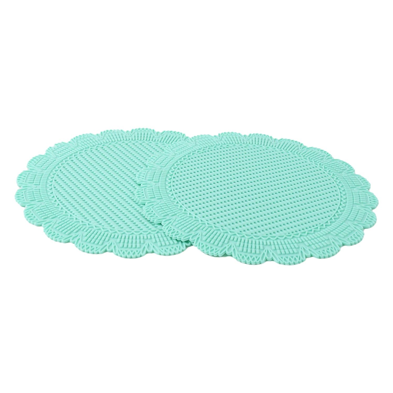 Silicone Round Heat Resistant Mat (2 Pc Set) - Shop Gharse
