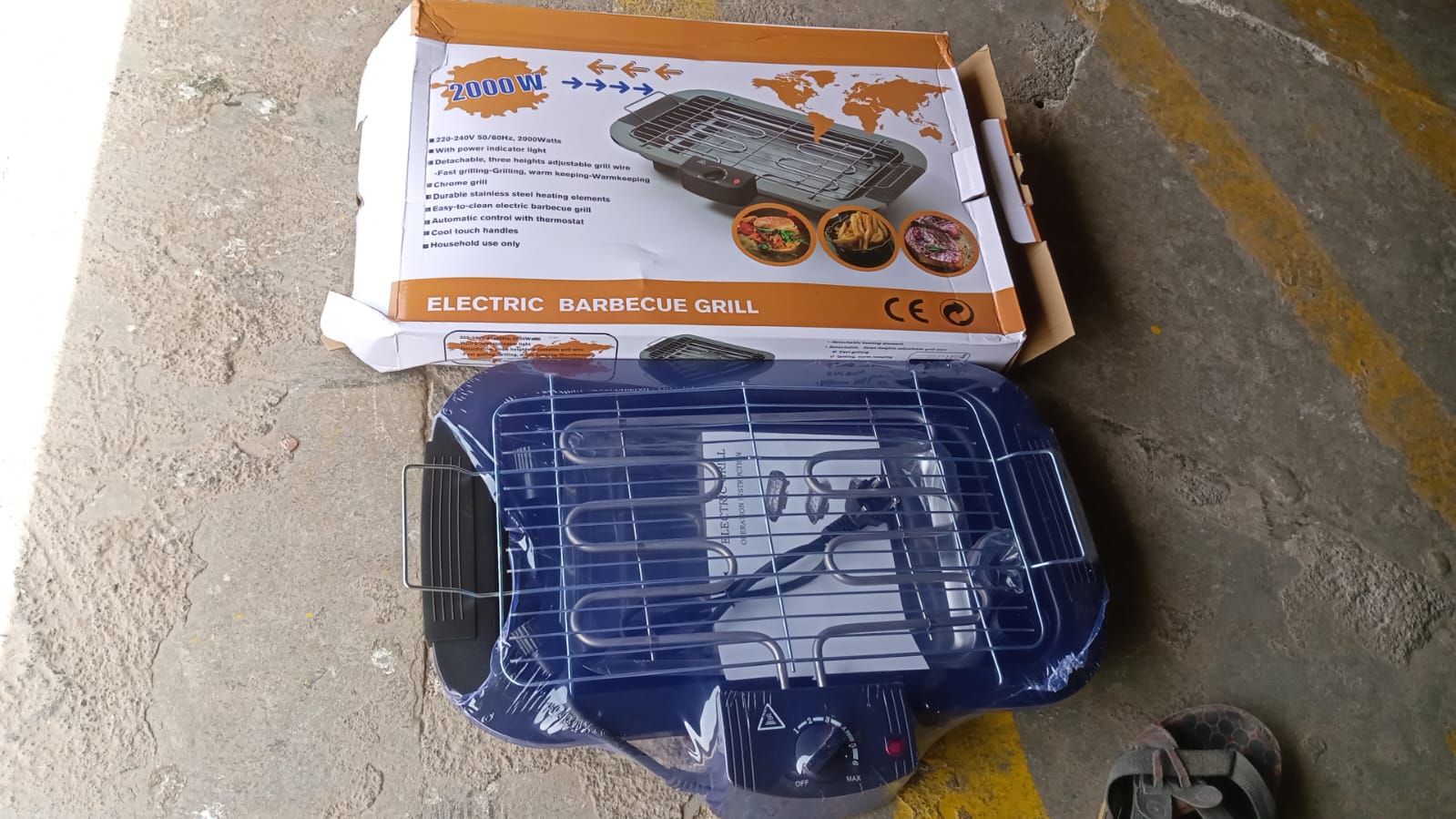 Electric Barbecue Grill 2000w (1 Pc) - Shop Gharse