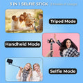 Selfie Stick With Tripod Stand (1 Pc  160 Cm Long Approx) - Shop Gharse