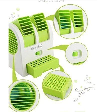 201 Dual Bladeless Mini Air Conditioner - Shop Gharse