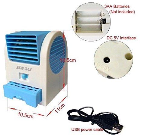201 Dual Bladeless Mini Air Conditioner - Shop Gharse