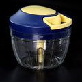 0089 Chopper With 4 Blades For Effortlessly Chopping Vegetables And Fruits For Your Kitchen (650ml) - Shop Gharse