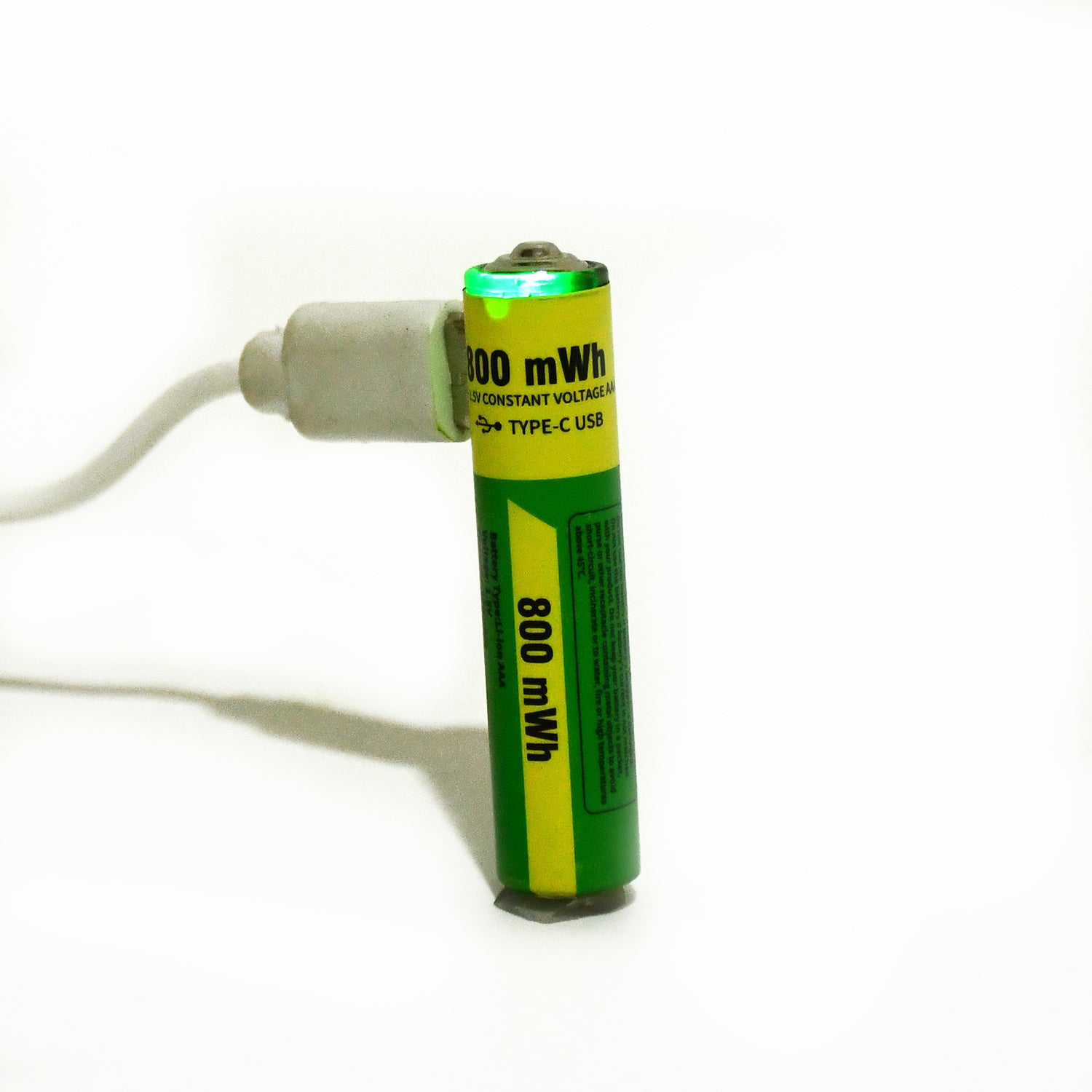 Aaa Rechargeable 800 Mwh Batteries With Recharging Cable (2 Pc Set) - Shop Gharse