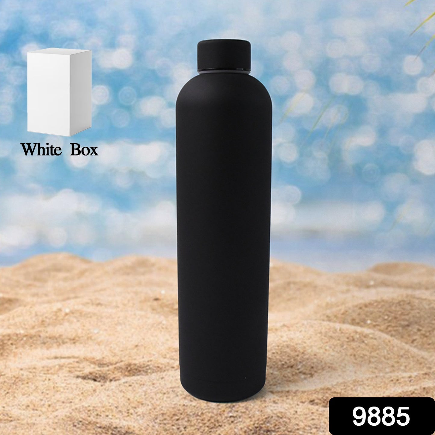 Stainless Steel Double Wall Vacuum-insulated Drink Water Bottle (1000 Ml Approx) - Shop Gharse