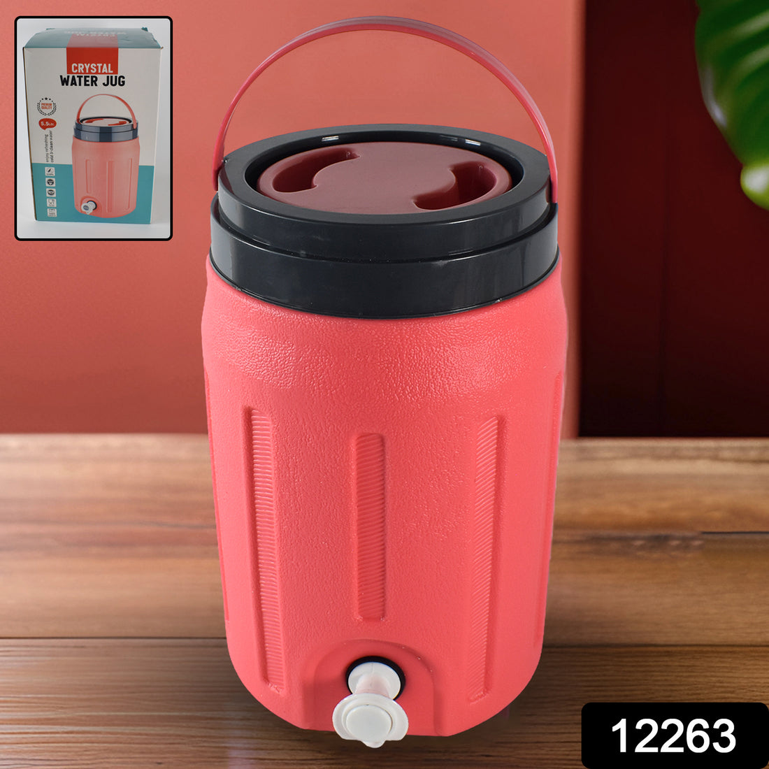 Insulated Water Jug 5.5 Ltr Water Storage Jug - Shop Gharse