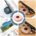 6418 Portable Travel Organiser Case For Data Cables Charger Pen Drives Memory Card - Shop Gharse