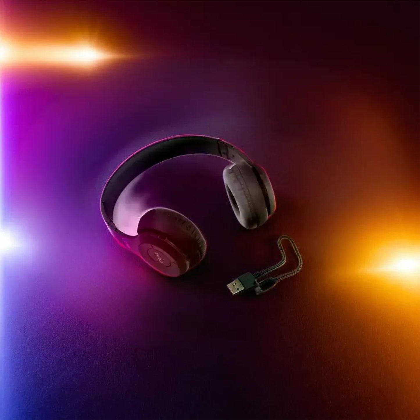 13052 Wireless Headphone Over The Head Bluetooth Headset Foldable Headband Hands-free With Calling Function (1 Pc) - Shop Gharse