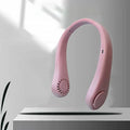 0616 Portable Neck Fan Holiday Hands Free Bladeless Neck Fan 360 Cooling Hanging Fan Usb Rechargeable Personal Neck Fan Wearable Neck Fan Suitable For Traveling - Shop Gharse