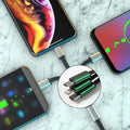 Charging Cable 3 In 1 Extendable Data Transmit  Charging Cable (1 Pc) - Shop Gharse
